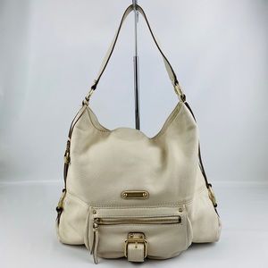 Large Michael Kors Austin Leather Hobo Tote Bag